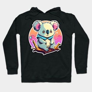 Koala Bear Illustration Hoodie